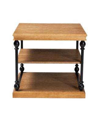 Boxton Studio Sebastian 28.1" Metal Traditional End Table