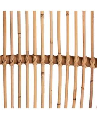 Lamaria 22.4" Rattan Bohemian Footstool