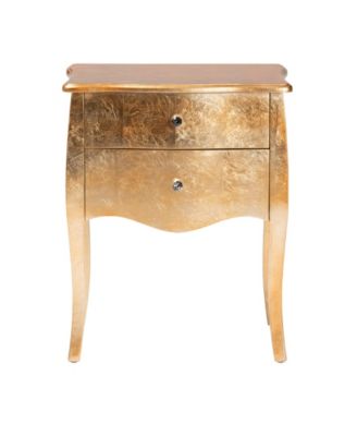 Patrice 22.8" Wood 2-Drawer End Table
