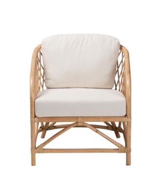 Patsy 30.7" Rattan Bohemian Armchair
