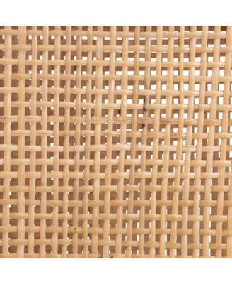 Arthur 19.5" Rattan Mid-Century Counter Stool