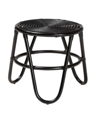 Pertessa 17.7" Rattan Bohemian End Table