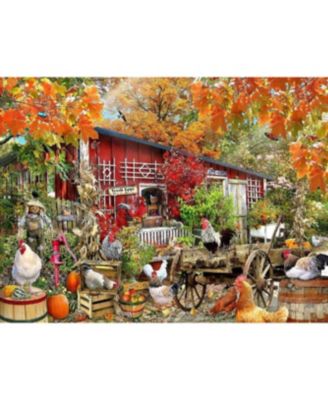 Barnyard Chickens 500 piece Jigsaw Puzzle for Adults