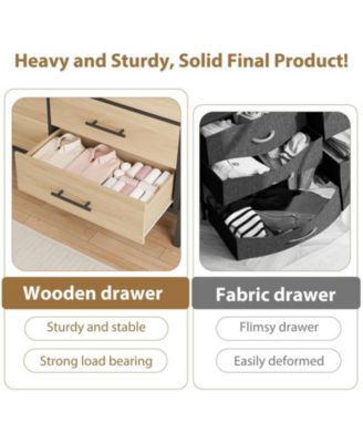 52-Inch Wide Freestanding 7-Drawer Bedroom Dresser