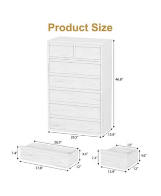 7 Drawer Dresser for Bedroom