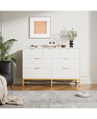 7 Drawer Dresser for Bedroom, Simply Modern Chest of Drawers for Closet