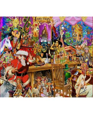 Fairy Tale Collage 1000 piece Jigsaw Puzzle for Adults Large Pieces Christmas