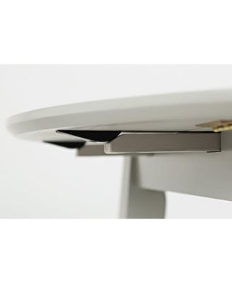 Simplicity Solid Wood Classic Round Drop-leaf Table