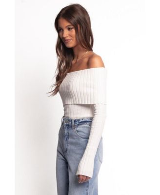 Women's Inora Off Shoulder Knit Top