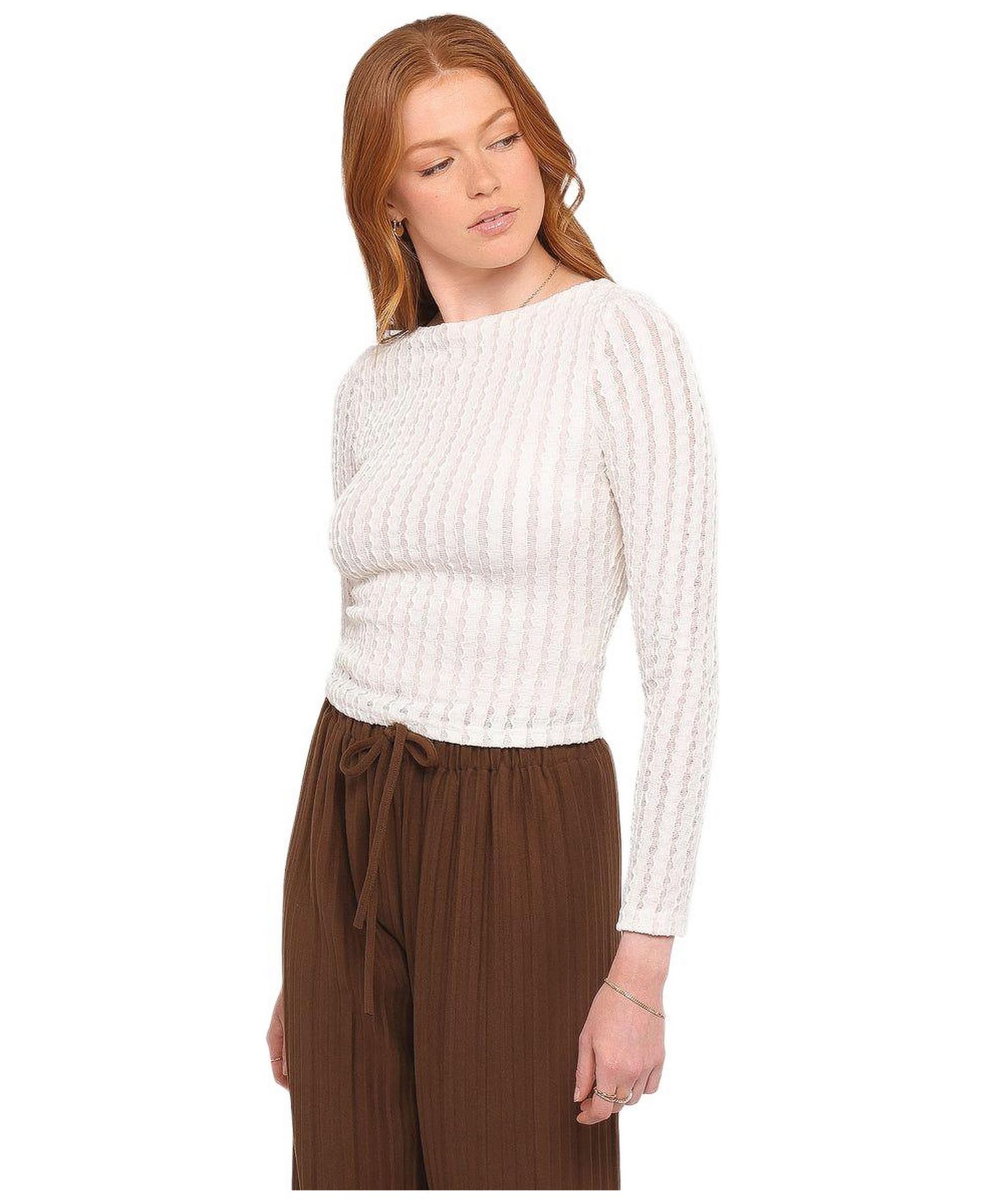 Women's Bellatrix Textured Knit Top