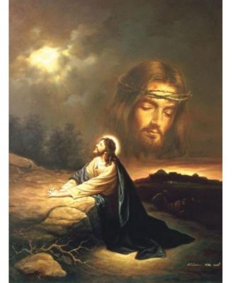 Praying at Gethsemane 500 piece Jigsaw Puzzle for Adults Easter