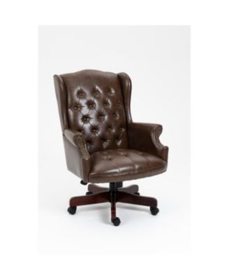 Height-Adjustable Executive Office Chair for Comfort and Style