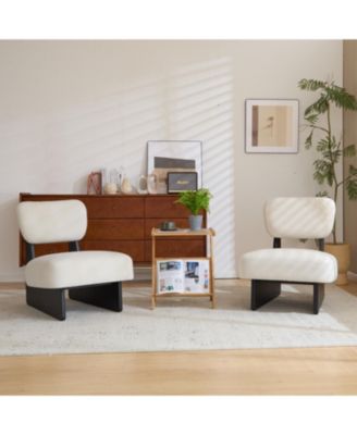 Lounge Chair Set of 2 - Modern Accent Seating