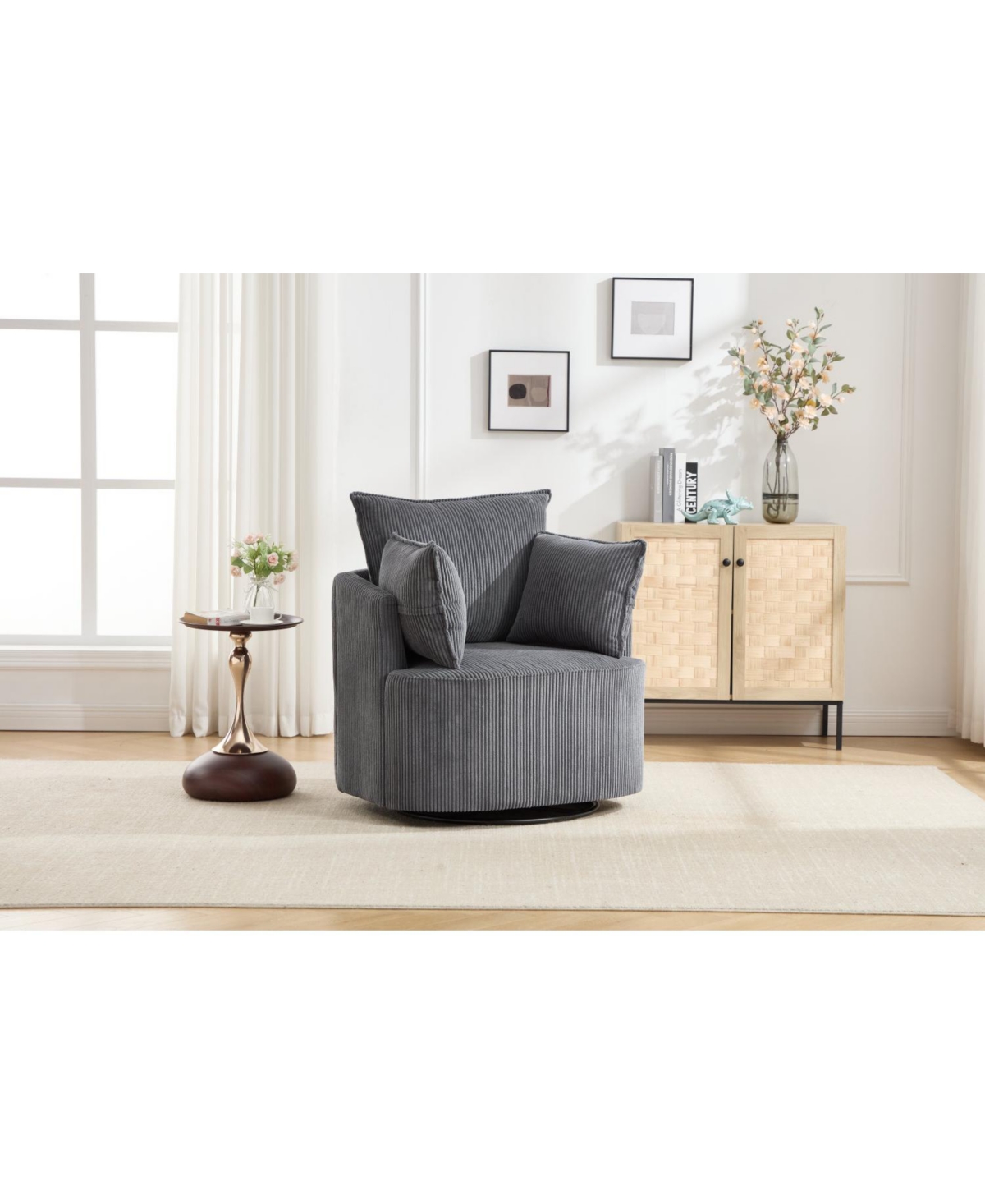 Streamdale Furniture Swivel Chair for Home or Office