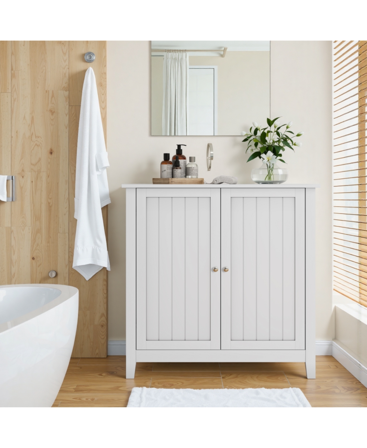 Streamdale Furniture Double Door Storage Cabinet