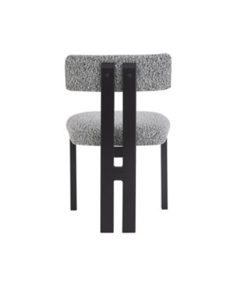 Streamdale Upholstered Armless Dining Chairs With Metal Legs (Set of 2)