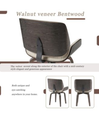 Mid-Century Swivel Dining Chairs (Set of 2)