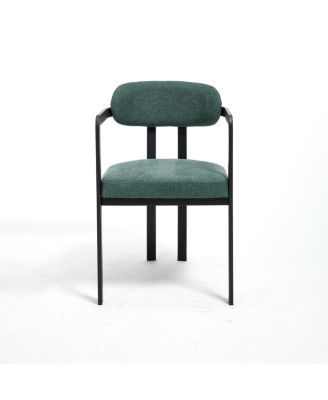 Streamdale Mid-Century Boucle Dining Chairs, Set of 2