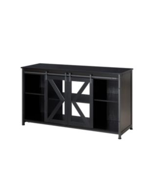 fish tank cabinet black 58.9" L x 19.7" W x 32.6" H