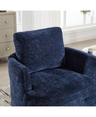 360 Swivel Chenille Chair- Comfortable, Breathable, & Easy Assembly