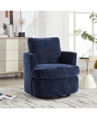 360 Swivel Chenille Chair- Comfortable, Breathable, & Easy Assembly