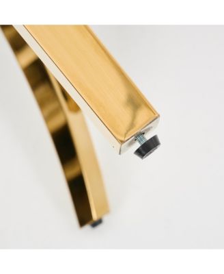 Mid Century Modern Chenille Dining Chairs, Set of 2, Beige