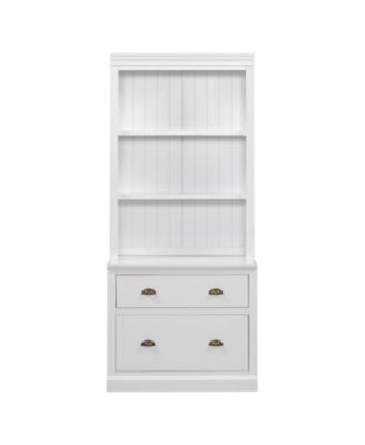 LED Lighted Modern Bookcase Set