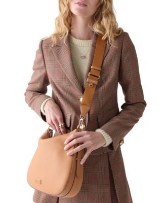 Liv Mini Pebbled Leather Hobo Bag