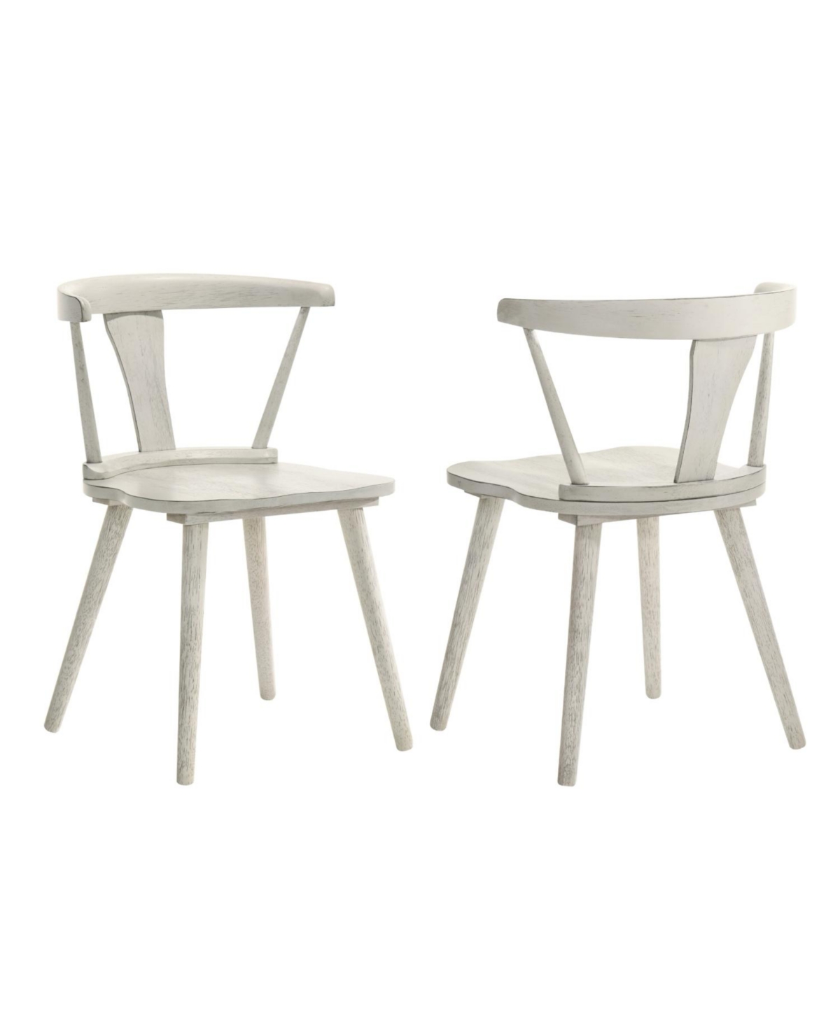 Streamdale Furniture 2 Rustic Farmhouse Dining Chairs