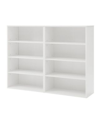 CD DVD Storage Cabinet Bookcase Adjustable Shelf