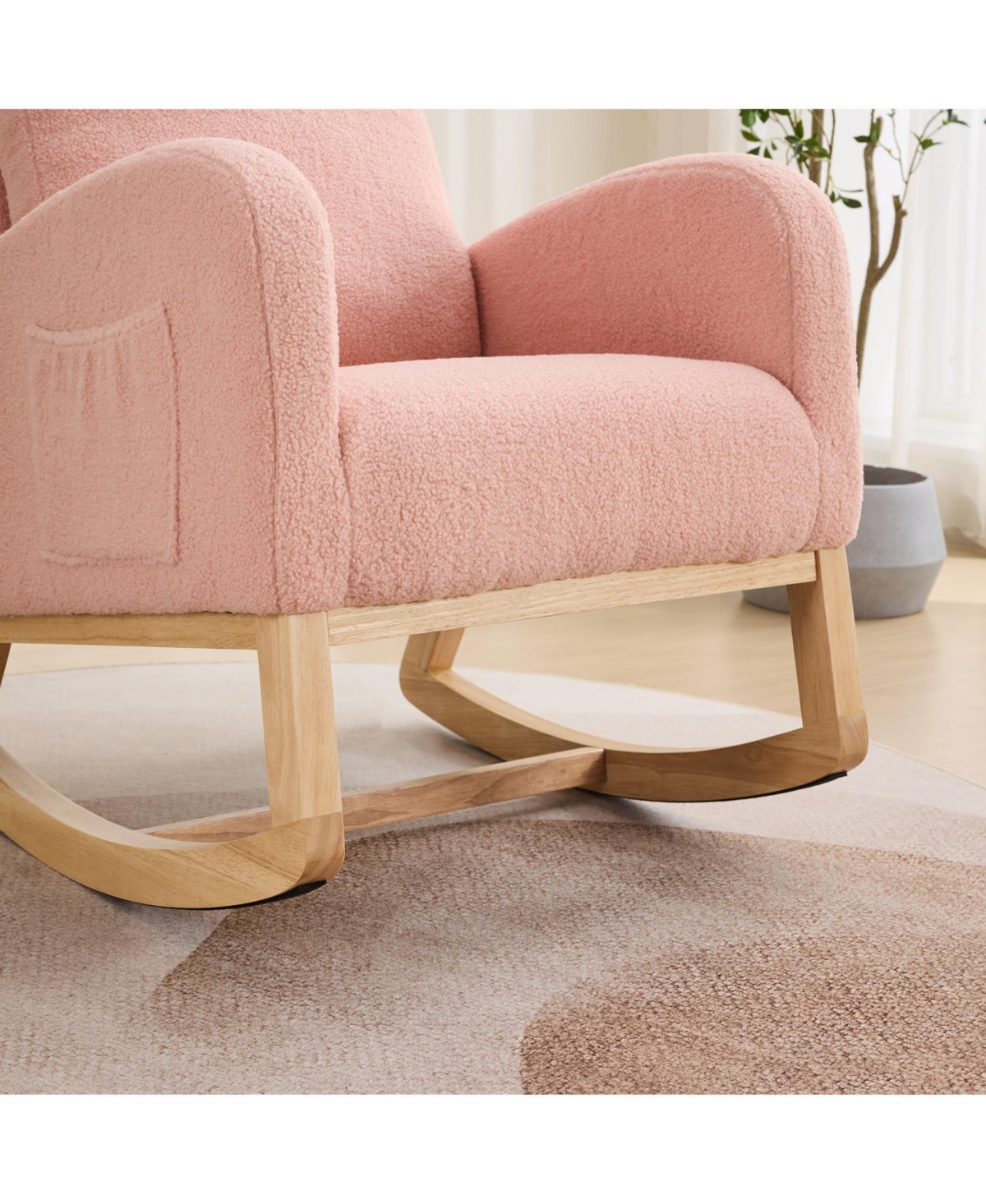 Streamdale Furniture Sherpa Glider Rocking Chair