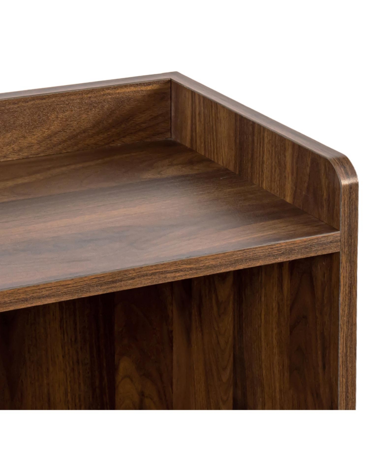 Streamdale Furniture Striped Glass Door Sideboard