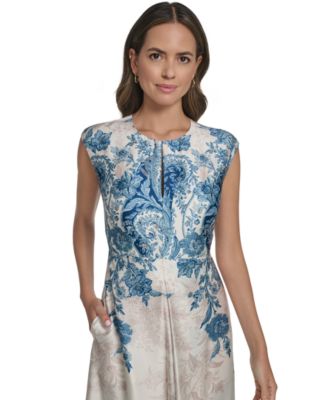 Women's Extended Cap Twist Gown