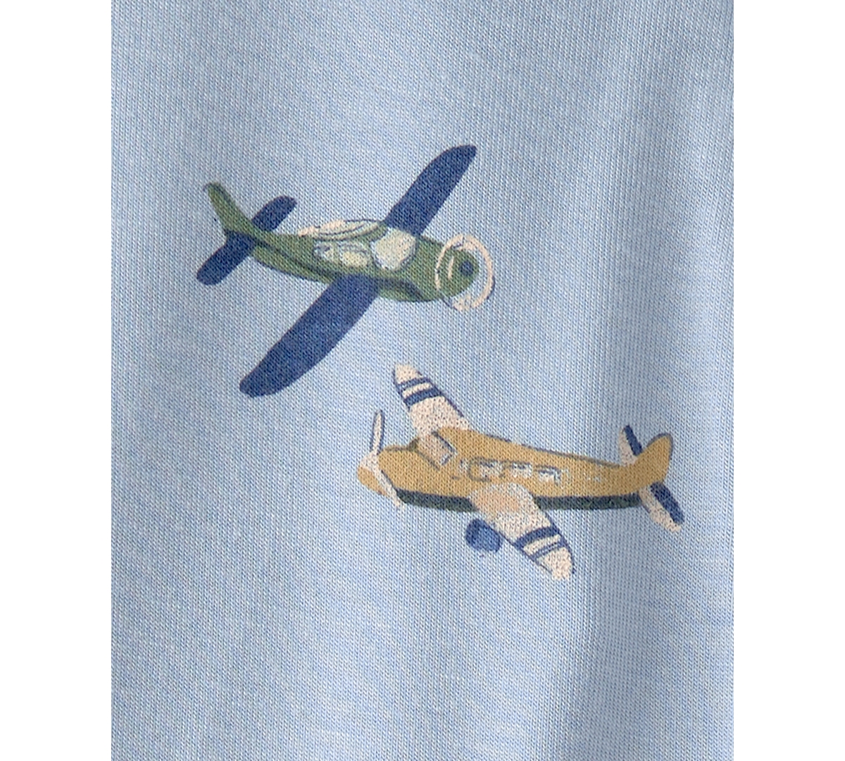 Carter's Baby Boys' Plane Print 2-Way Zip Sleep and Play Pajama