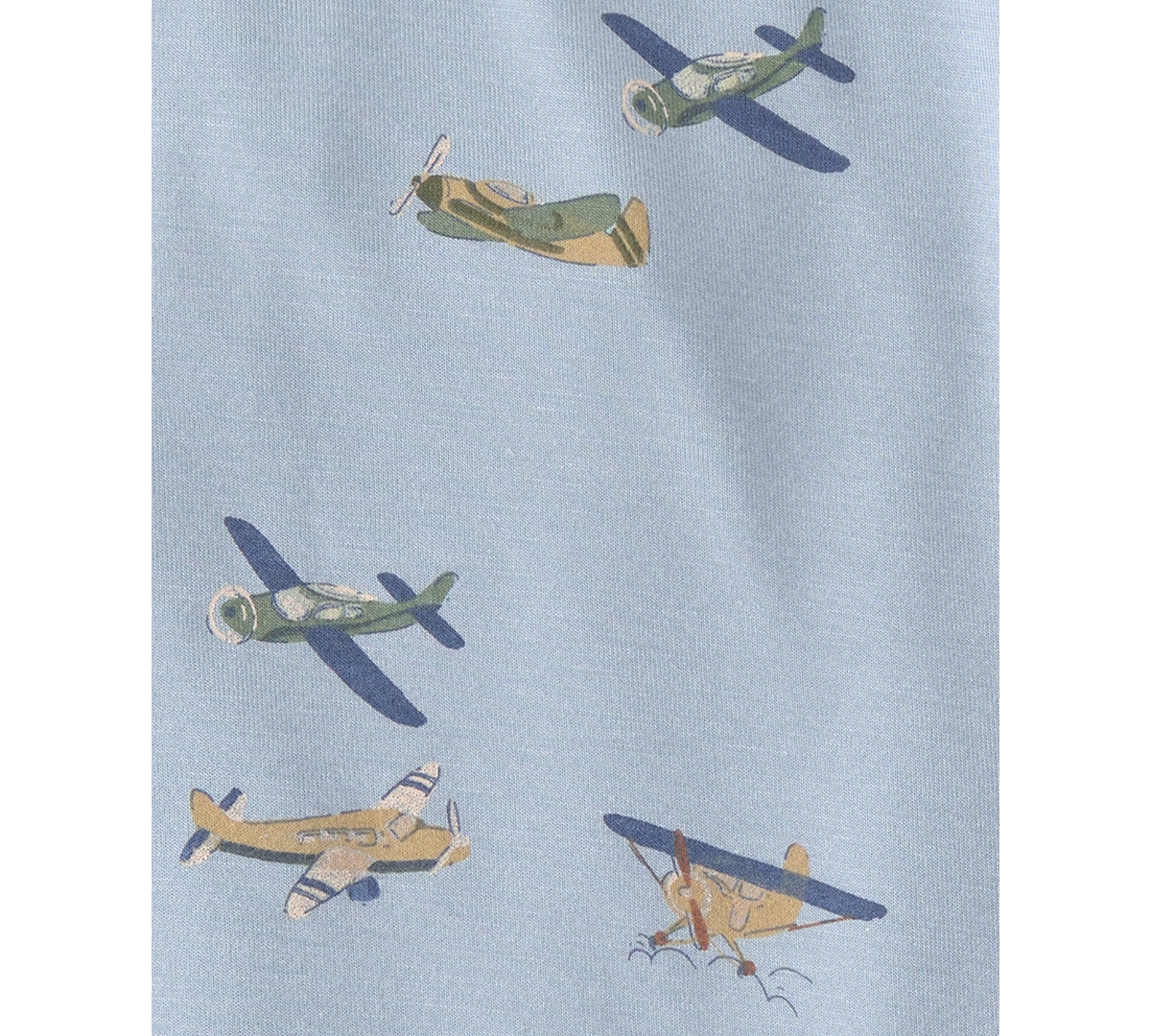 Carter's Baby Boys' Plane Print Round Neck Sleeper Gowns, 2-Pack