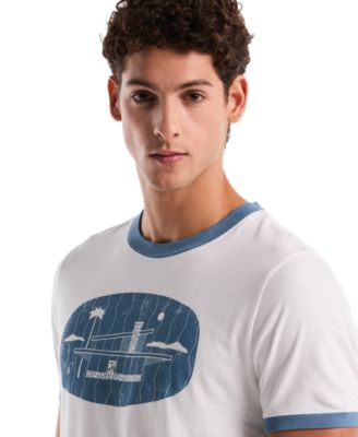 Men's Graphic Applique Logo Short-Sleeve Jersey T-Shirt