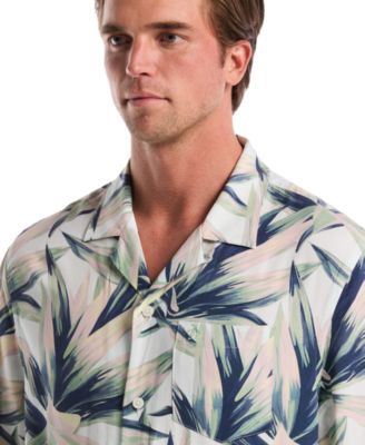Men's All-Over Print Camp Collared Shirt