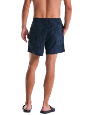 Men's Floral Patterned Slim-Fit Shorts