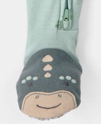Baby Boys' Dinosaur Snug Fit One-Piece Pajama