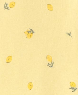Baby Girls' Lemon Snug-Fit One-Piece Pajama