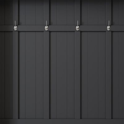 Streamdale 3-in-1 Space-Saving Hall Tree Seat, Shoe Storage, Shelves