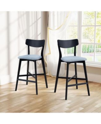 Streamdale Modern Upholstered Bar Chairs