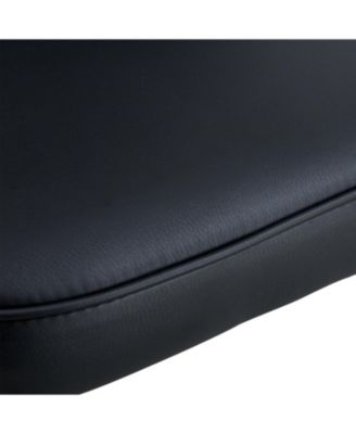 Modern Black PU Chair Set - Set of 4