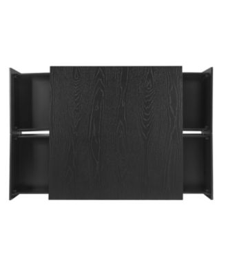 33.25" Square Coffee Table with 4 Drawers