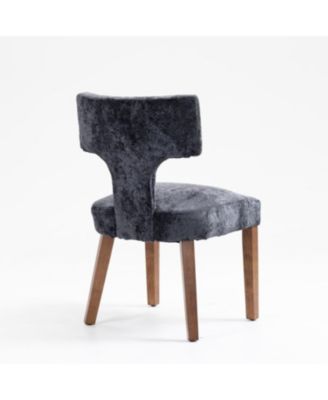 Mid Century Modern Dining Chairs (Set of 2) Gray