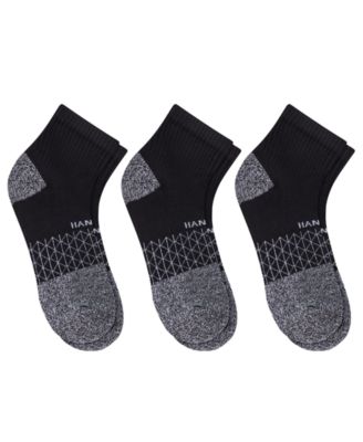 Men's Ultimate Absolute Comfort Ankle-Length Socks, 3-Packs