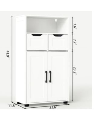 Farmhouse Double-Door Storage Cabinet