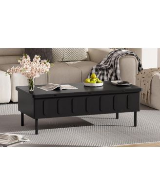 Streamdale Lift-Top Coffee Table w/ Drawers & Hidden Storage