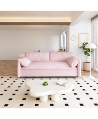 Streamdale 63.8" Pull Out Sofa Bed with Storage for Small Spaces