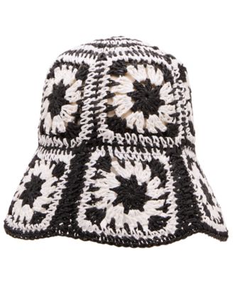 Bright Nomad Straw Bucket Hat